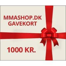 Presentkort 1000 DKR.
