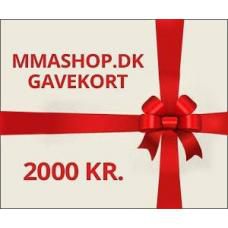 Presentkort 2000 DKR.1,600.00