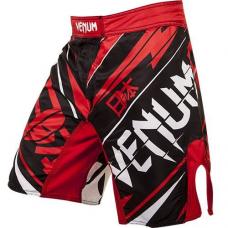 Venum UFC Japan MMA Shorts Sort-Rød